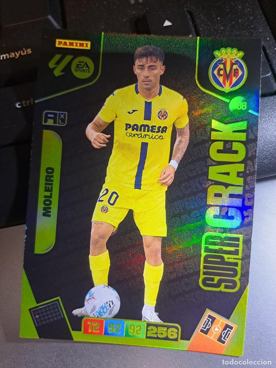 Coleccionismo Cromos antiguos: ADRENALYN XL MOLEIRO 466 SUPER CRACK VILLARREAL CROMO LIGA 2025 2026 25 26 PANINI