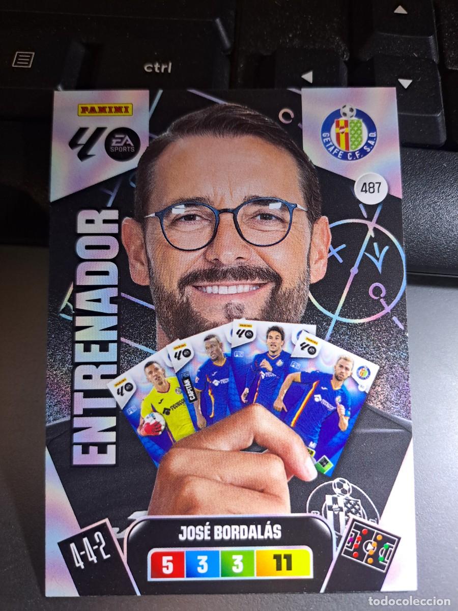 Coleccionismo Cromos antiguos: ADRENALYN XL JOSE BORDALAS 487 ENTRENADOR GETAFE CROMO LIGA 2025 2026 25 26 PANINI