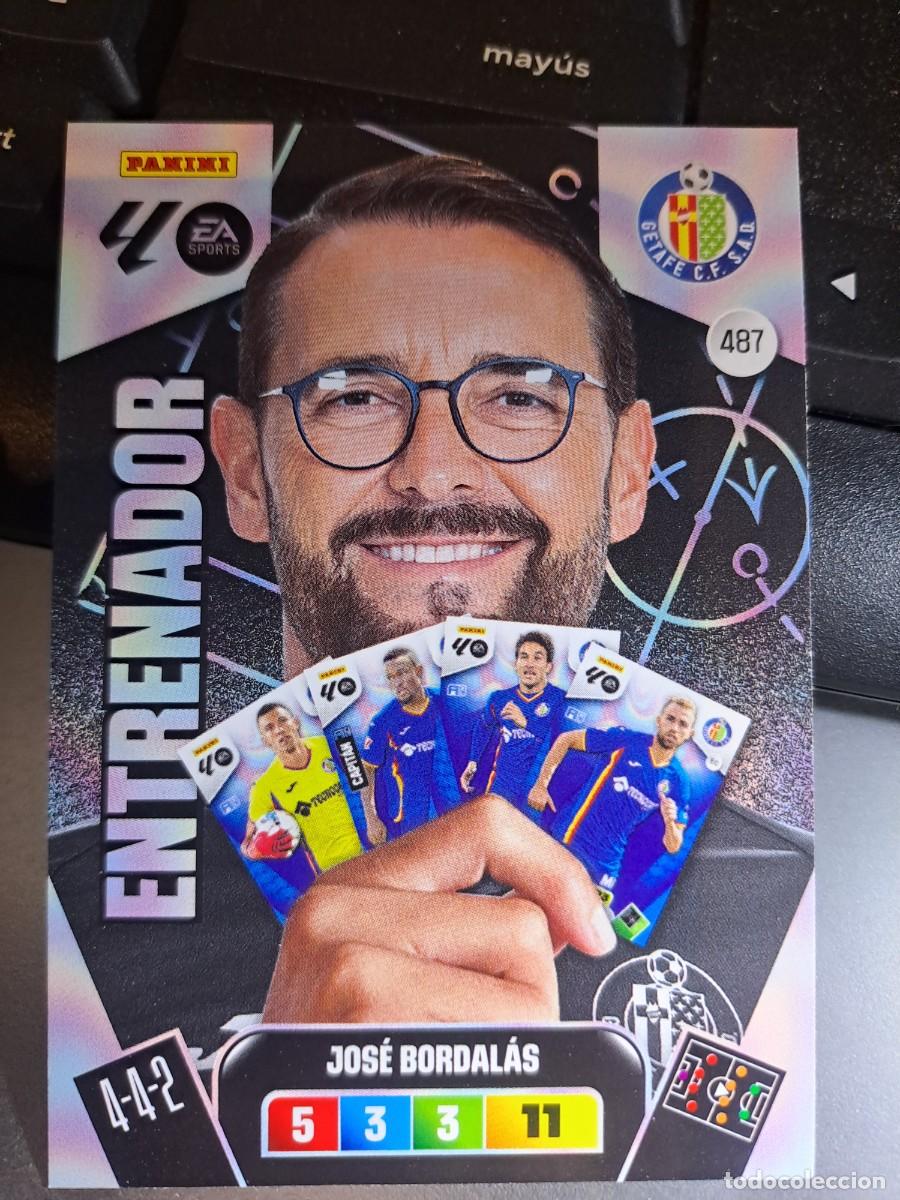 Coleccionismo Cromos antiguos: ADRENALYN XL JOSE BORDALAS 487 ENTRENADOR GETAFE CROMO LIGA 2025 2026 25 26 PANINI