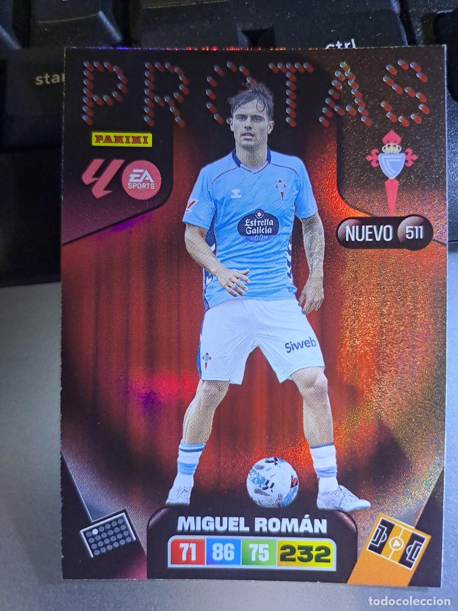Coleccionismo Cromos antiguos: ADRENALYN XL MIGUEL ROMAN 511 NUEVO PROTAS CELTA DE VIGO CROMO LIGA 2025 2026 25 26 PANINI