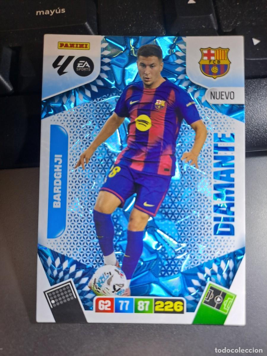Coleccionismo Cromos antiguos: ADRENALYN XL BARDGHJI NUEVO DIAMANTE BARCELONA CROMO LIGA 2025 2026 25 26 PANINI