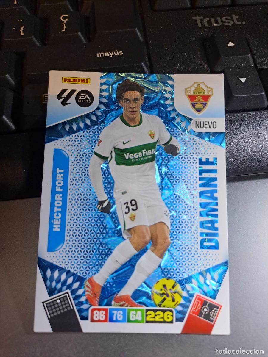 Coleccionismo Cromos antiguos: ADRENALYN XL HECTOR FORT NUEVO DIAMANTE ELCHE CROMO LIGA 2025 2026 25 26 PANINI