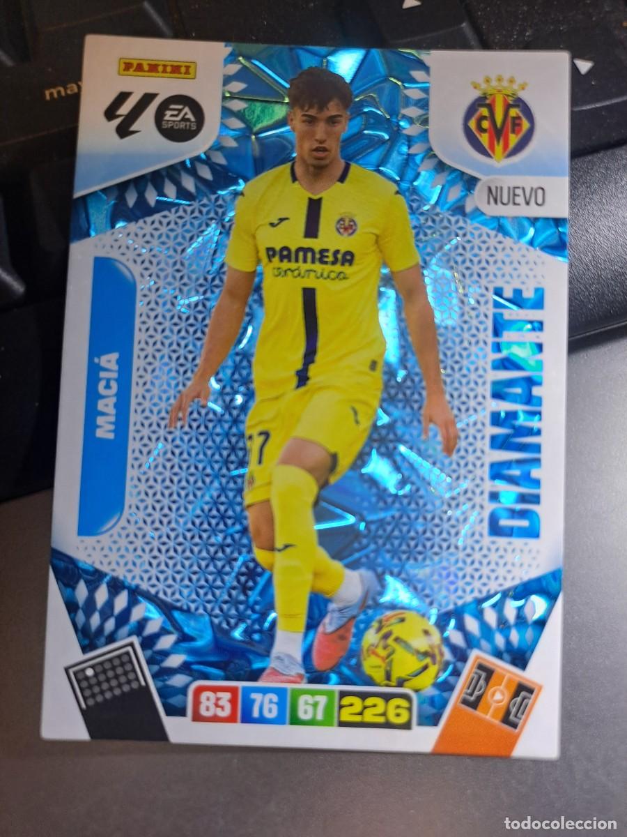 Coleccionismo Cromos antiguos: ADRENALYN XL MACIA NUEVO DIAMANTE VILLARREAL CROMO LIGA 2025 2026 25 26 PANINI
