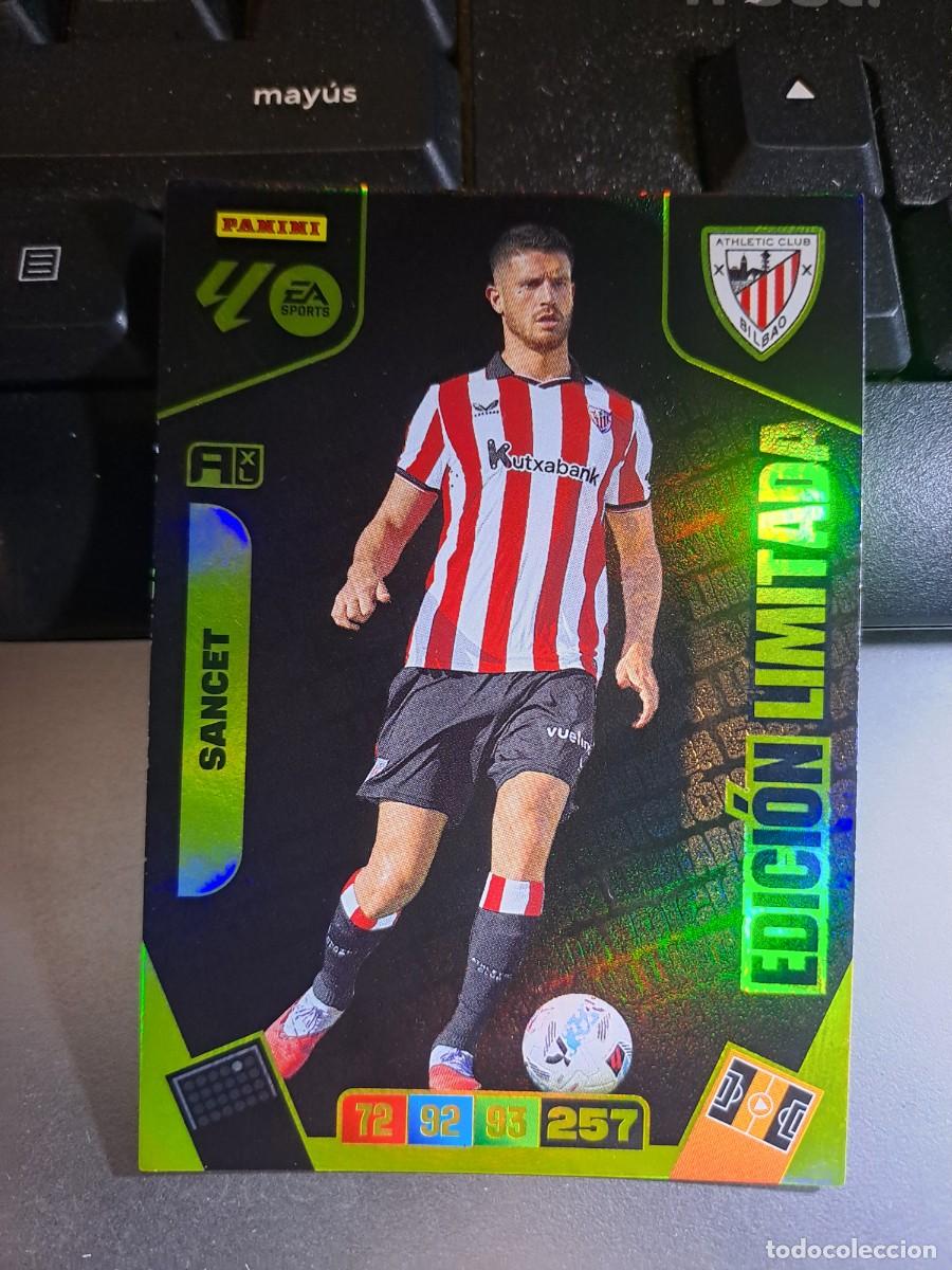 Coleccionismo Cromos antiguos: ADRENALYN XL SANCET EDICION LIMITADA ATHLETIC CLUB DE BILBAO CROMO LIGA 2025 2026 25 26 PANINI
