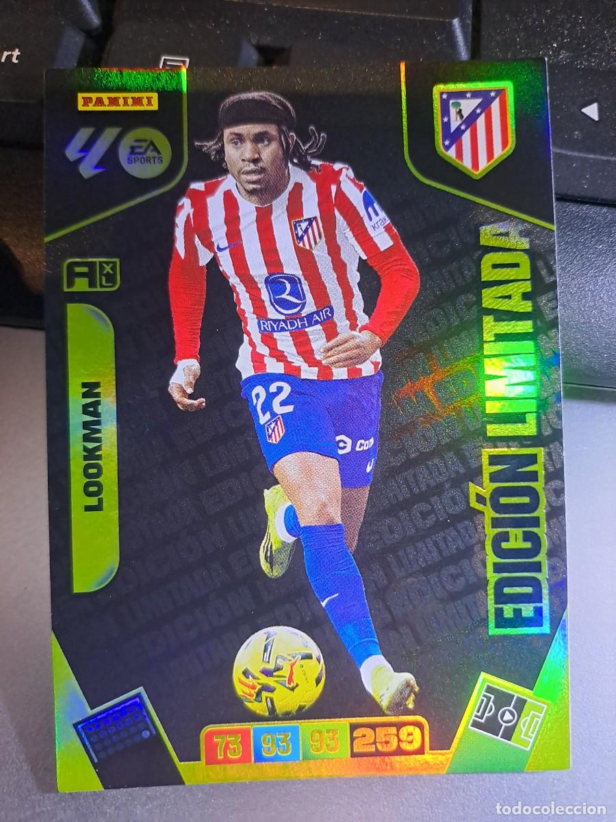Coleccionismo Cromos antiguos: ADRENALYN XL LOOKMAN EDICION LIMITADA ATLETICO DE MADRID CROMO LIGA 2025 2026 25 26 PANINI