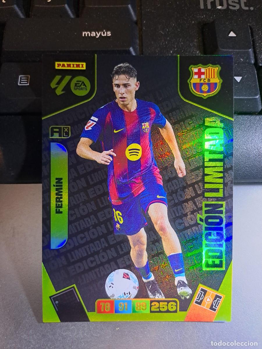 Coleccionismo Cromos antiguos: ADRENALYN XL FERMIN EDICION LIMITADA BARCELONA CROMO LIGA 2025 2026 25 26 PANINI