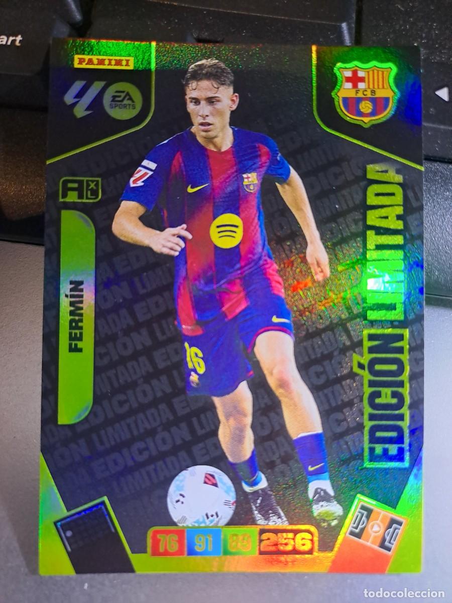 Coleccionismo Cromos antiguos: ADRENALYN XL FERMIN EDICION LIMITADA BARCELONA CROMO LIGA 2025 2026 25 26 PANINI