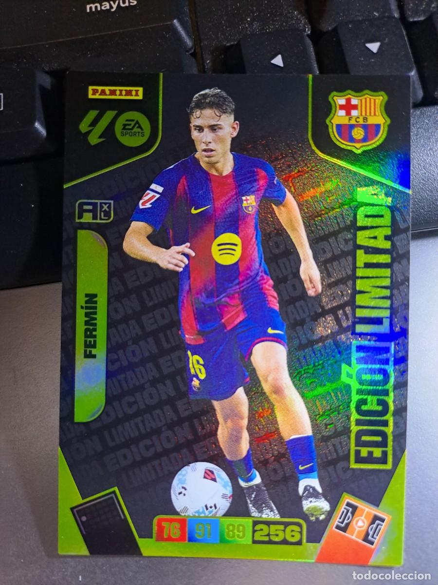Coleccionismo Cromos antiguos: ADRENALYN XL FERMIN EDICION LIMITADA BARCELONA CROMO LIGA 2025 2026 25 26 PANINI