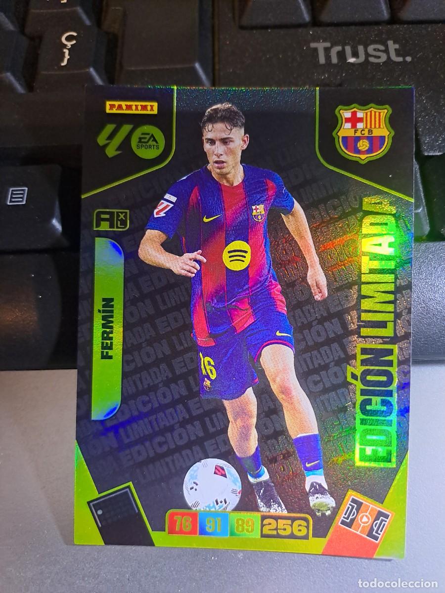Coleccionismo Cromos antiguos: ADRENALYN XL FERMIN EDICION LIMITADA BARCELONA CROMO LIGA 2025 2026 25 26 PANINI
