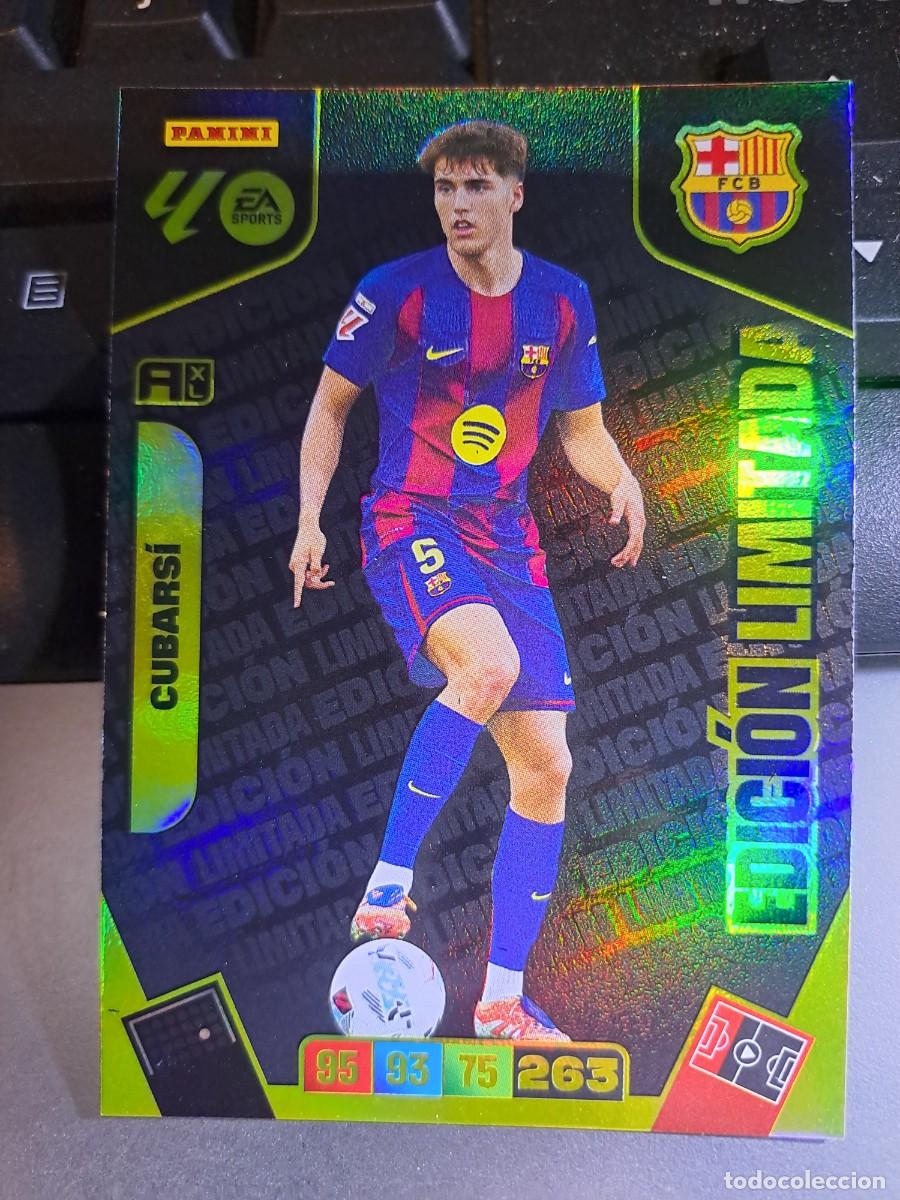 Coleccionismo Cromos antiguos: ADRENALYN XL CUBARSI EDICION LIMITADA BARCELONA CROMO LIGA 2025 2026 25 26 PANINI