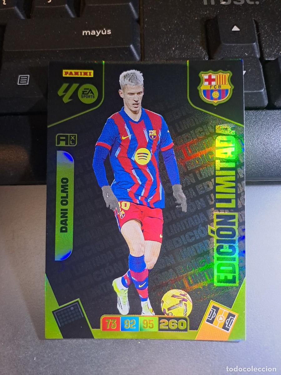 Coleccionismo Cromos antiguos: ADRENALYN XL DANI OLMO EDICION LIMITADA BARCELONA CROMO LIGA 2025 2026 25 26 PANINI