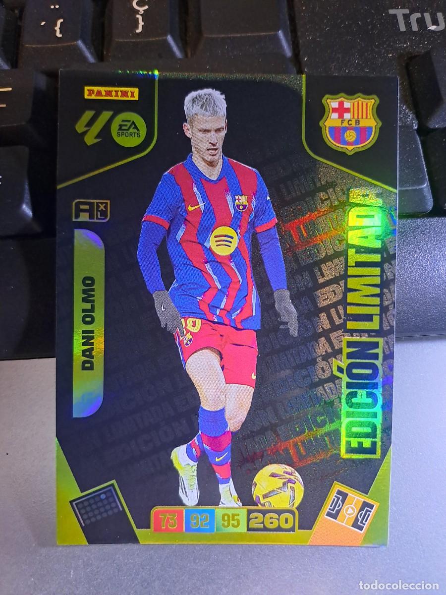 Coleccionismo Cromos antiguos: ADRENALYN XL DANI OLMO EDICION LIMITADA BARCELONA CROMO LIGA 2025 2026 25 26 PANINI