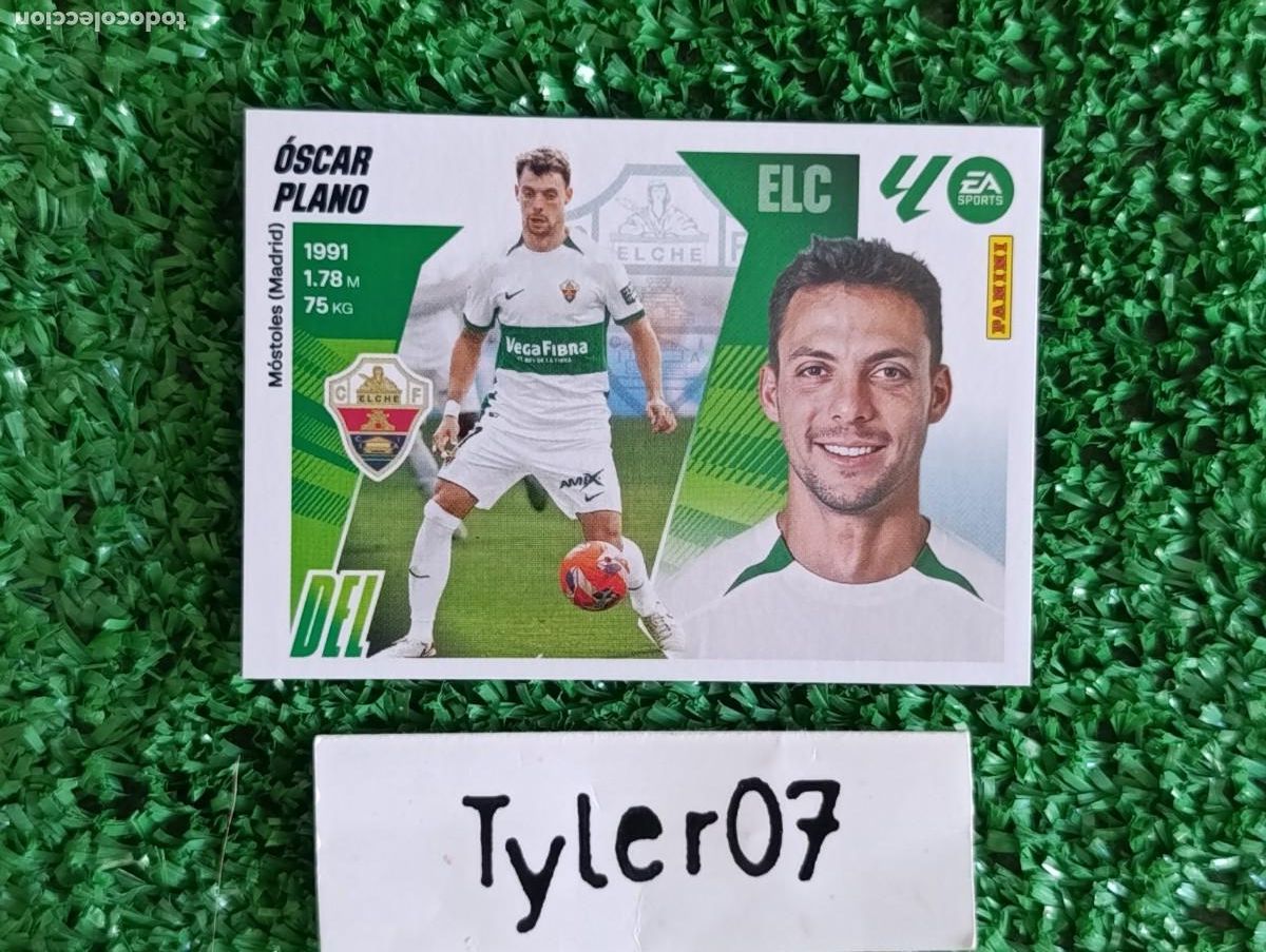 Coleccionismo Cromos antiguos: OSCAR PLANO ELCHE 19 LIGA ESTE 2025 2026 25 26
