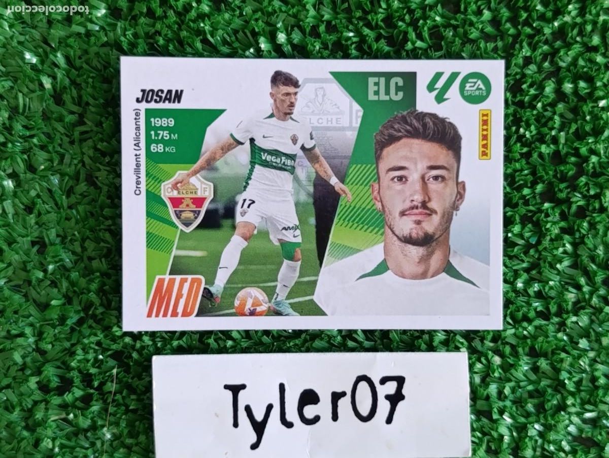 Coleccionismo Cromos antiguos: JOSAN ELCHE 15A LIGA ESTE 2025 2026 25 26