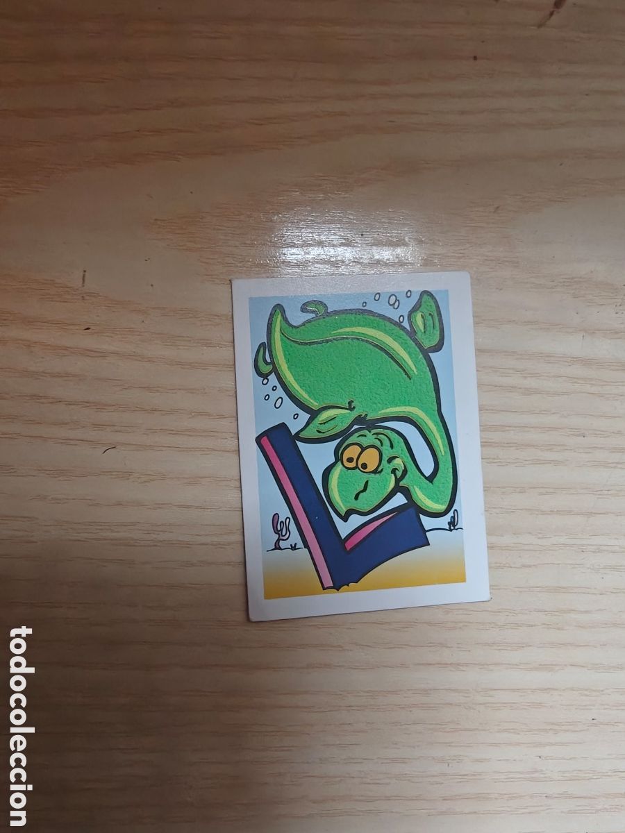 Coleccionismo Cromos antiguos: CROMO GALLETAS DINOSAURUS LU -- DINO-LETRAS -- L -- NUNCA PEGADA PANRICO
