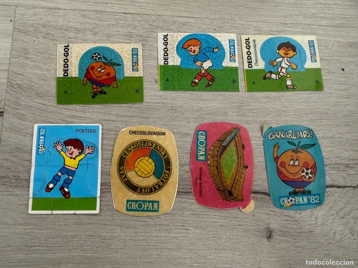 Coleccionismo Cromos antiguos: 7 cromos de Cropan Naranjito Mundial Espa&ntilde;a 82