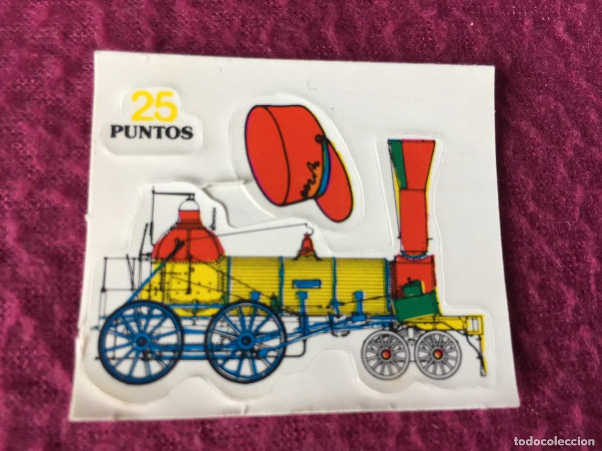 Coleccionismo Cromos antiguos: PEGATINA CROMO BOLLYCAO BOLLYLATE CROMO LOCOMOCI&Oacute;N CROMOLOCOMOCION A&Ntilde;O 1985