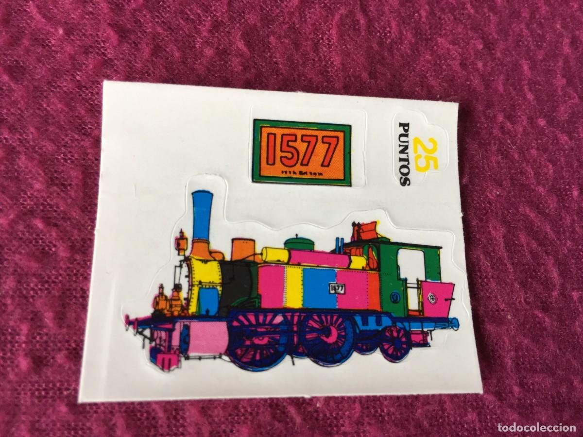 Coleccionismo Cromos antiguos: PEGATINA CROMO BOLLYCAO BOLLYLATE CROMO LOCOMOCI&Oacute;N CROMOLOCOMOCION A&Ntilde;O 1985