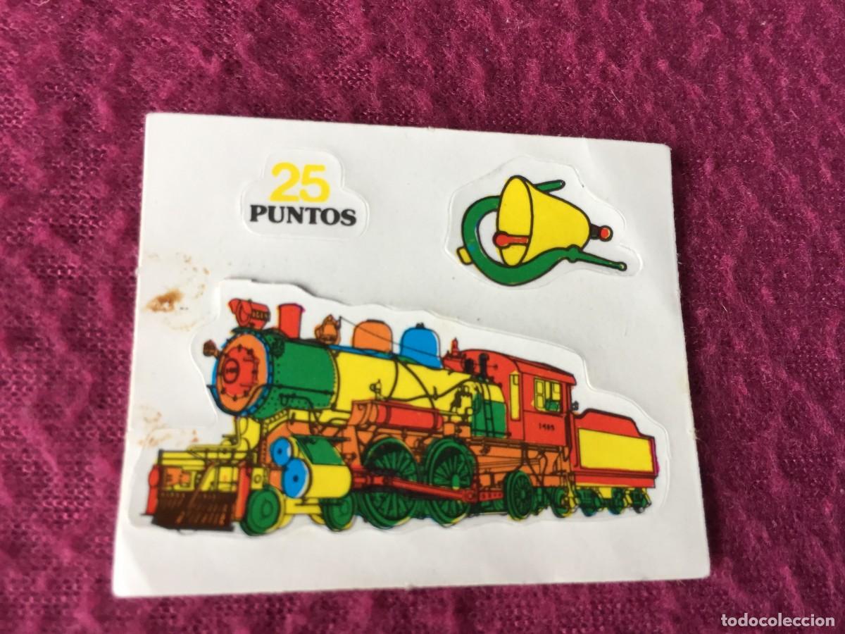Coleccionismo Cromos antiguos: PEGATINA CROMO BOLLYCAO BOLLYLATE CROMO LOCOMOCI&Oacute;N CROMOLOCOMOCION A&Ntilde;O 1985