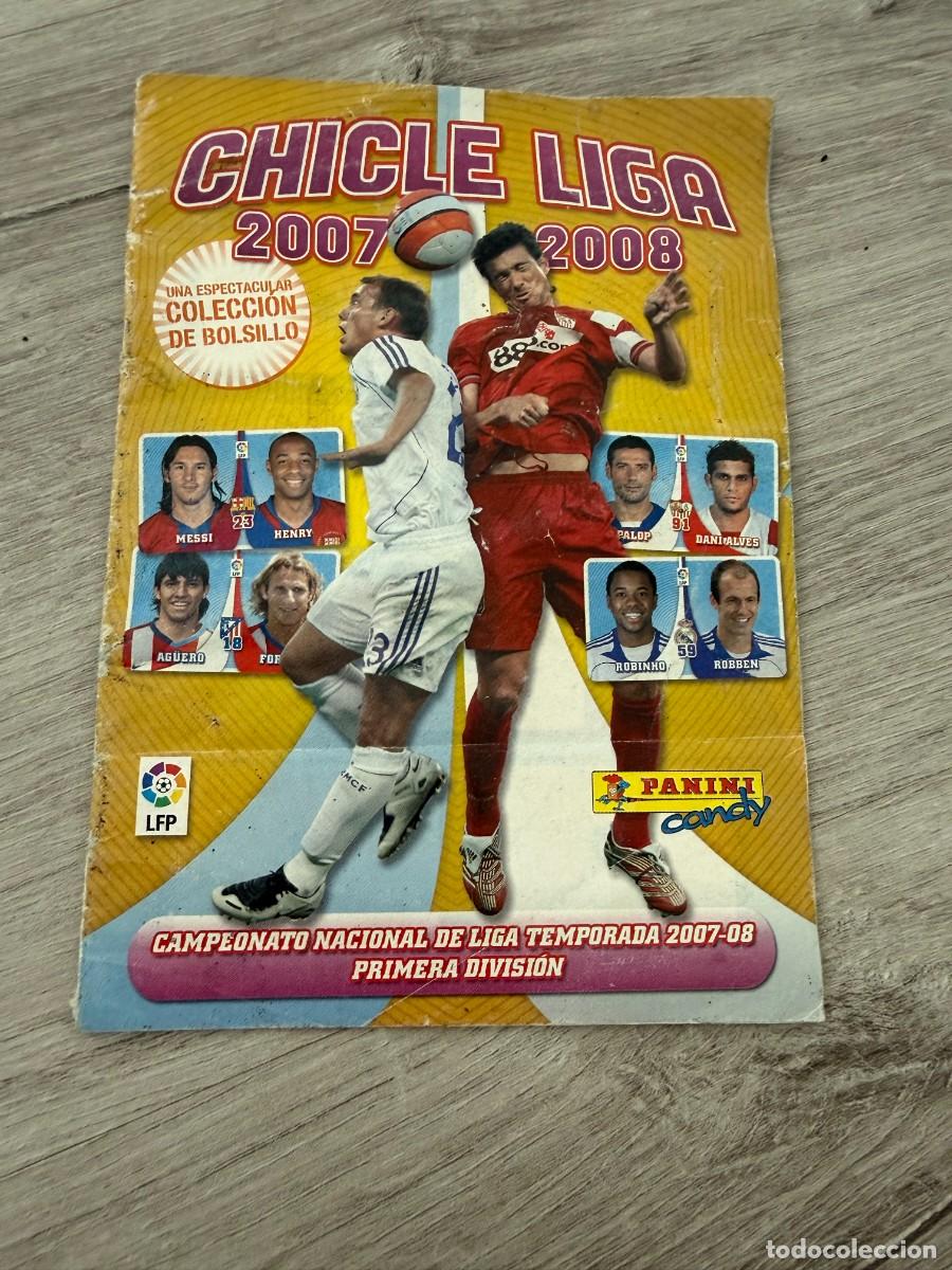 Coleccionismo Cromos antiguos: &Aacute;lbum vac&iacute;o - Liga 2007 2008 de Panini Candy