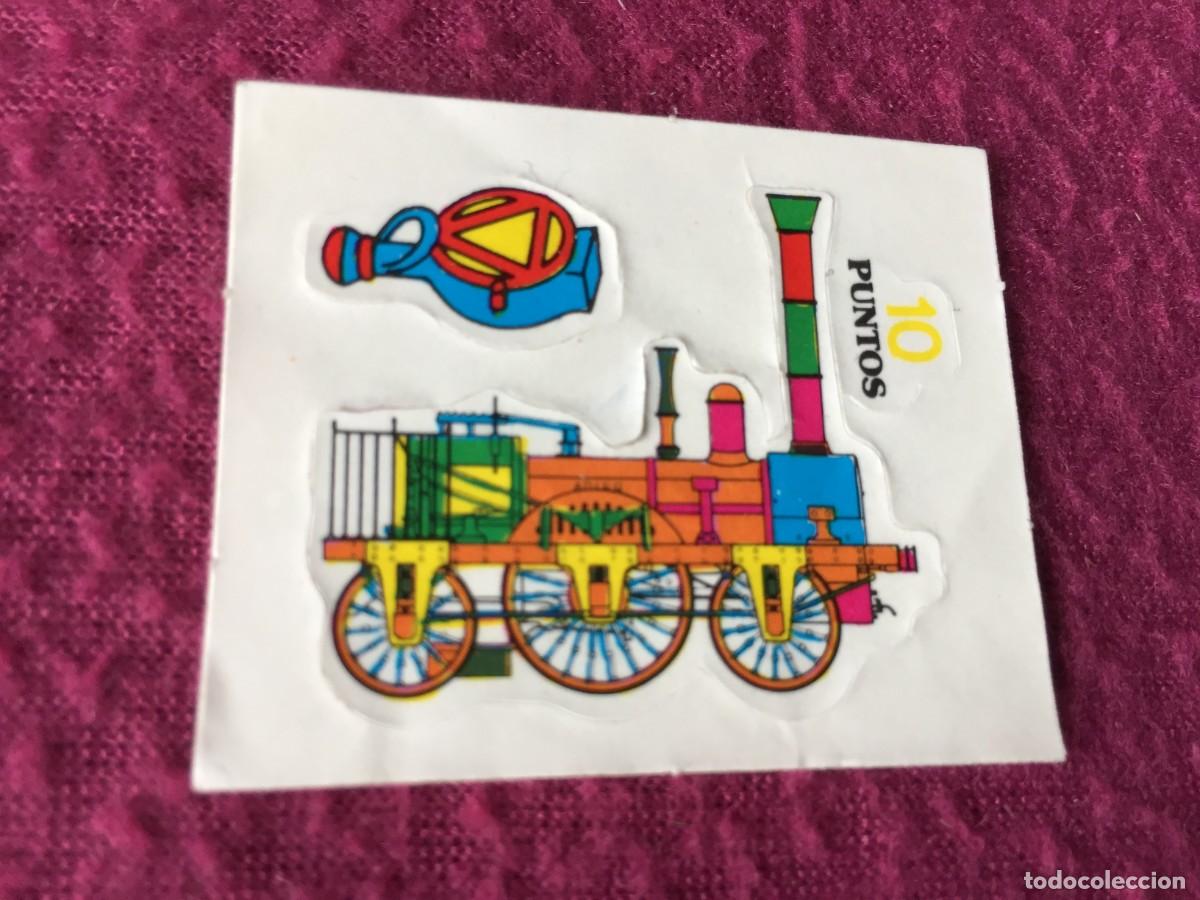 Coleccionismo Cromos antiguos: PEGATINA CROMO BOLLYCAO BOLLYLATE CROMO LOCOMOCI&Oacute;N CROMOLOCOMOCION A&Ntilde;O 1985