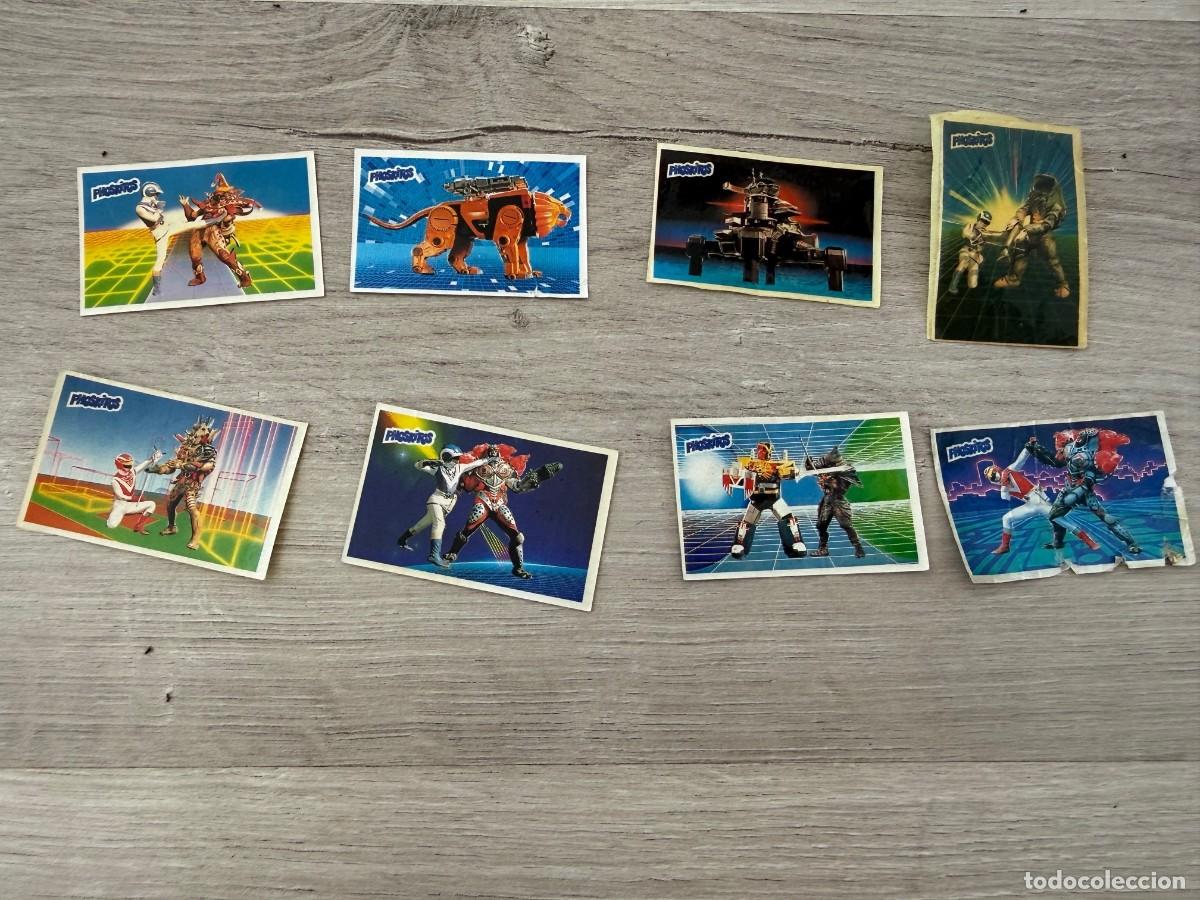 Coleccionismo Cromos antiguos: 8 cromos Bioman de Phoskitos
