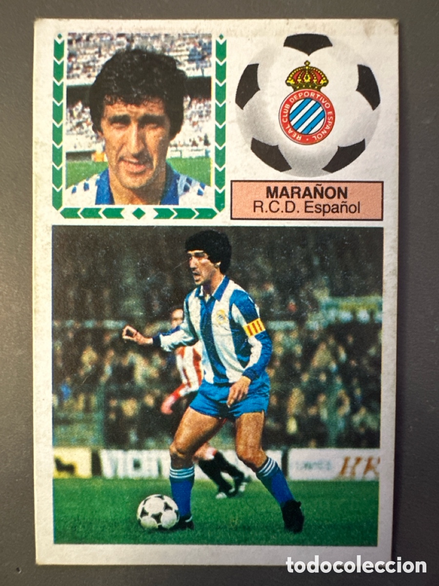 Coleccionismo Cromos antiguos: CROMO LIGA ESTE 83 84 MARA&Ntilde;ON BAJA ESPA&Ntilde;OL. SIN PEGAR NUNCA PEGADO