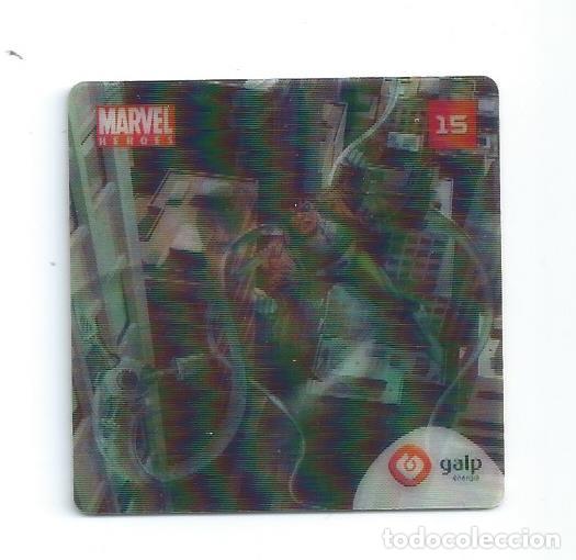 Coleccionismo Cromos antiguos: MARVEL HEROES AXTION FLIX GALP. N&ordm; 15 (DE 24) DR. OCTOPUS . LENTICULAR 3D