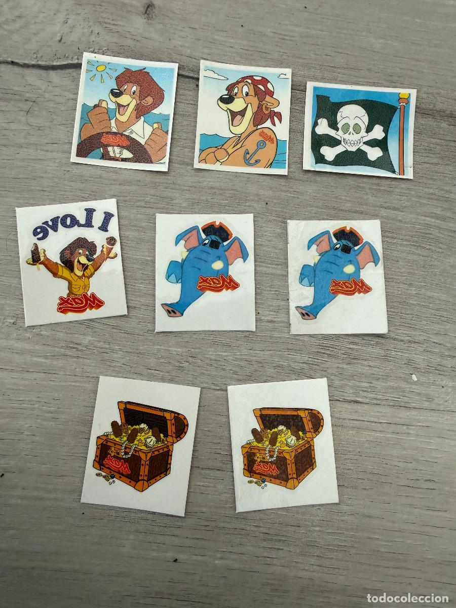 Coleccionismo Cromos antiguos: 8 cromos MAX helados Frigo