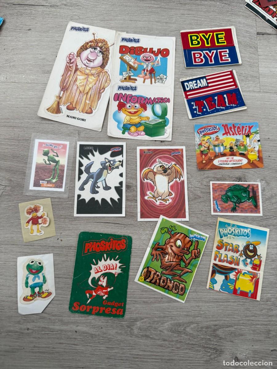 Coleccionismo Cromos antiguos: 14 cromos de Phoskitos de distintas colecciones
