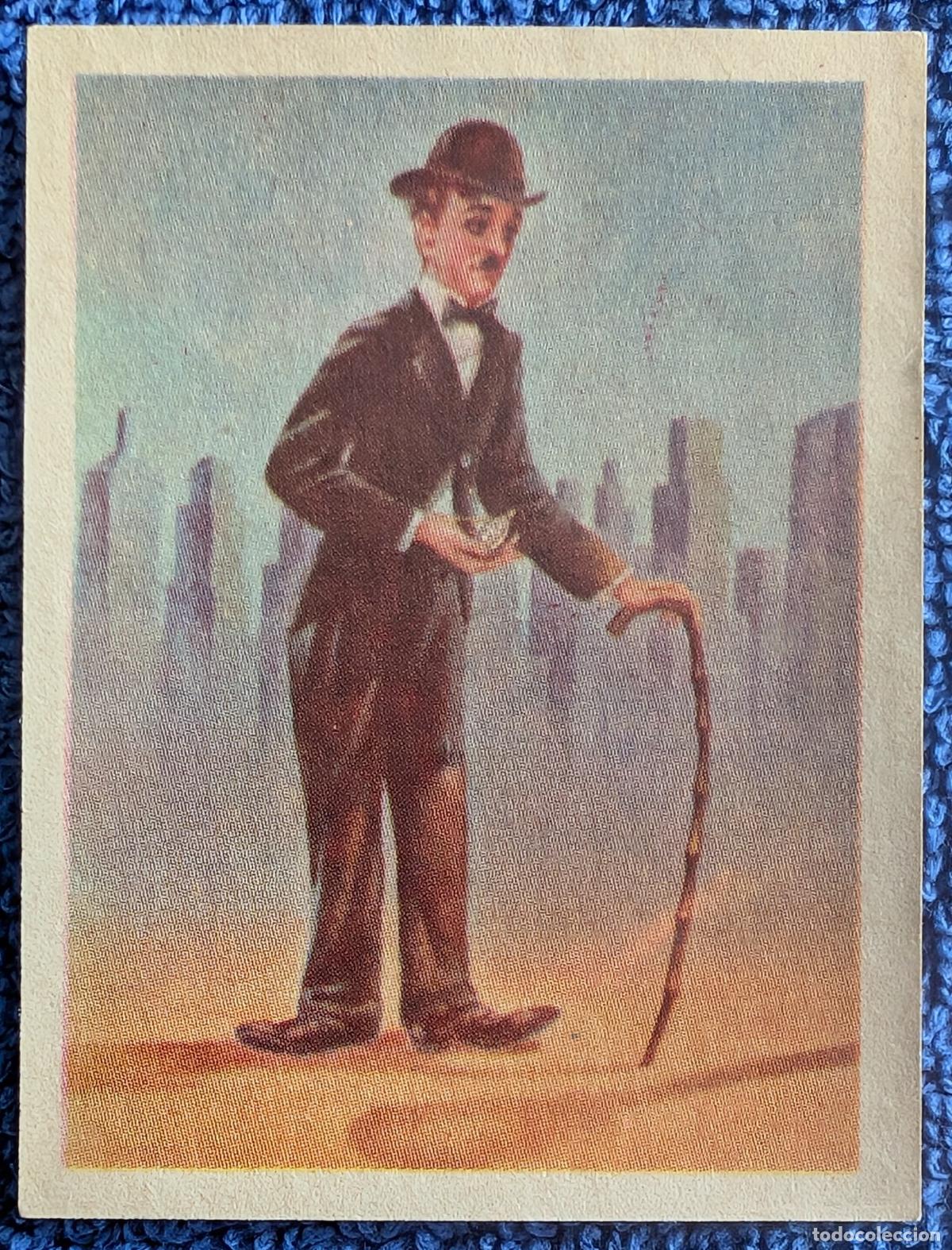 Coleccionismo Cromos antiguos: Charlie Chaplin - Marinela n&ordm; 144 - BIMBO &iexcl;Impecable!