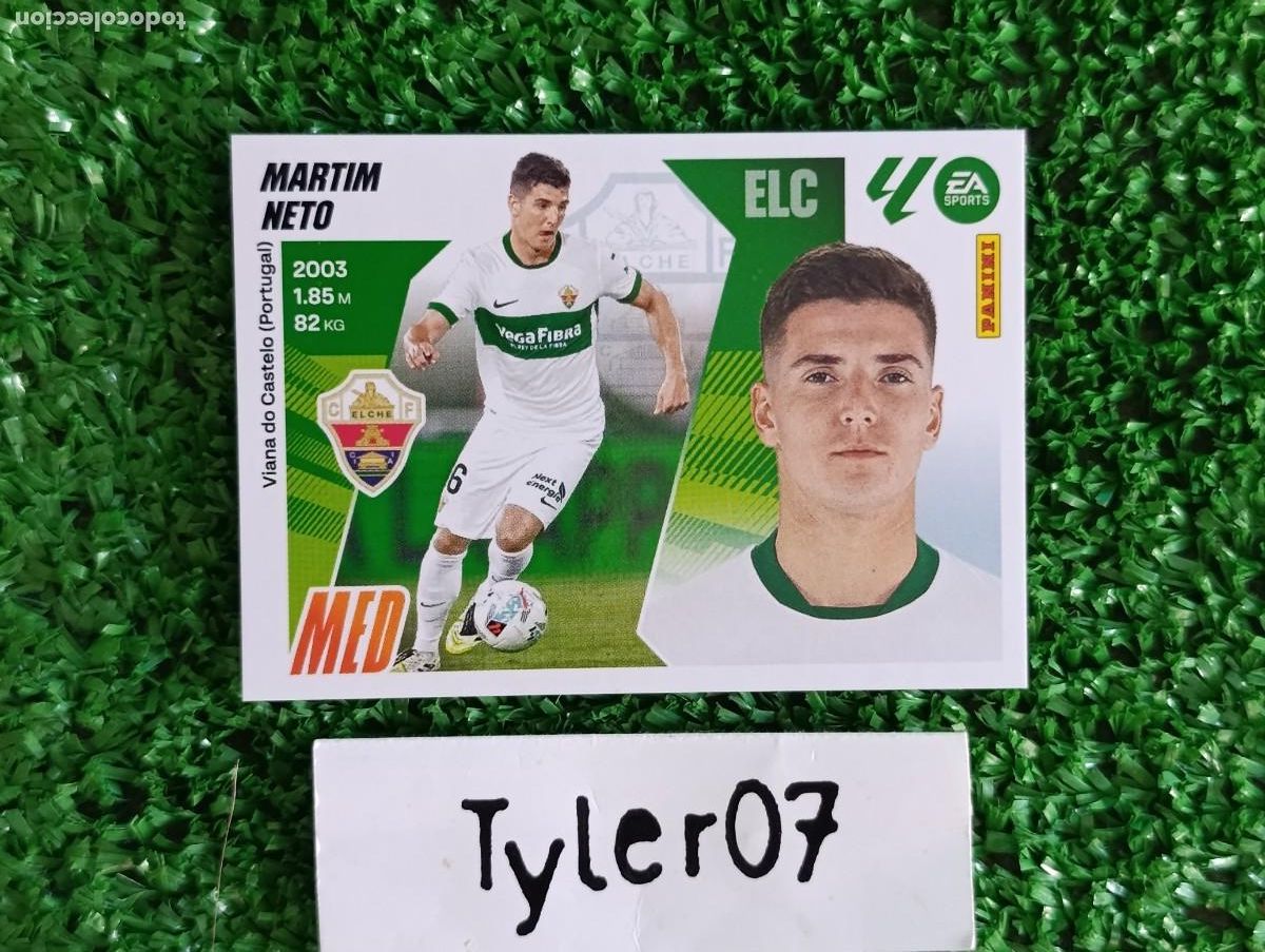 Coleccionismo Cromos antiguos: MARTIM NETO ELCHE 13 LIGA ESTE 2025 2026 25 26