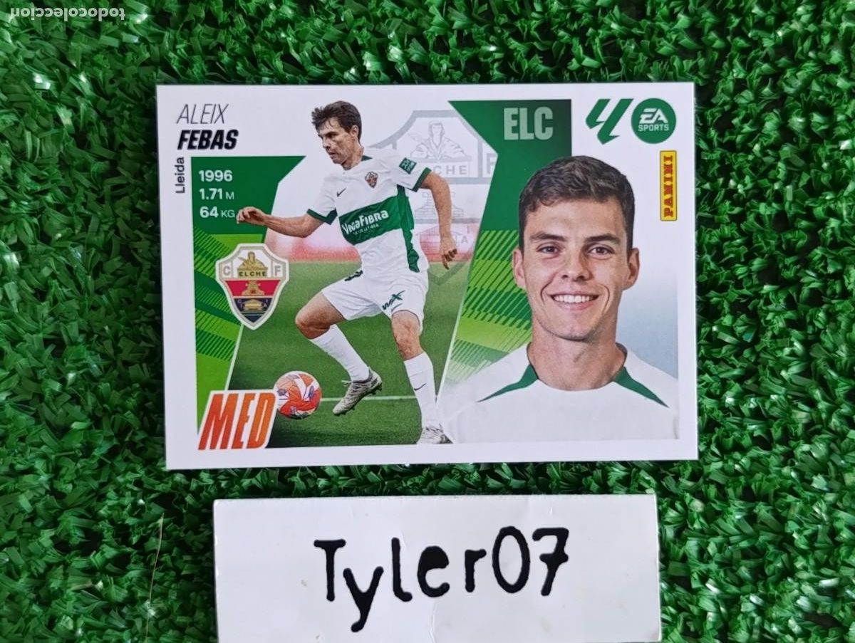 Coleccionismo Cromos antiguos: FEBAS ELCHE 11 LIGA ESTE 2025 2026 25 26