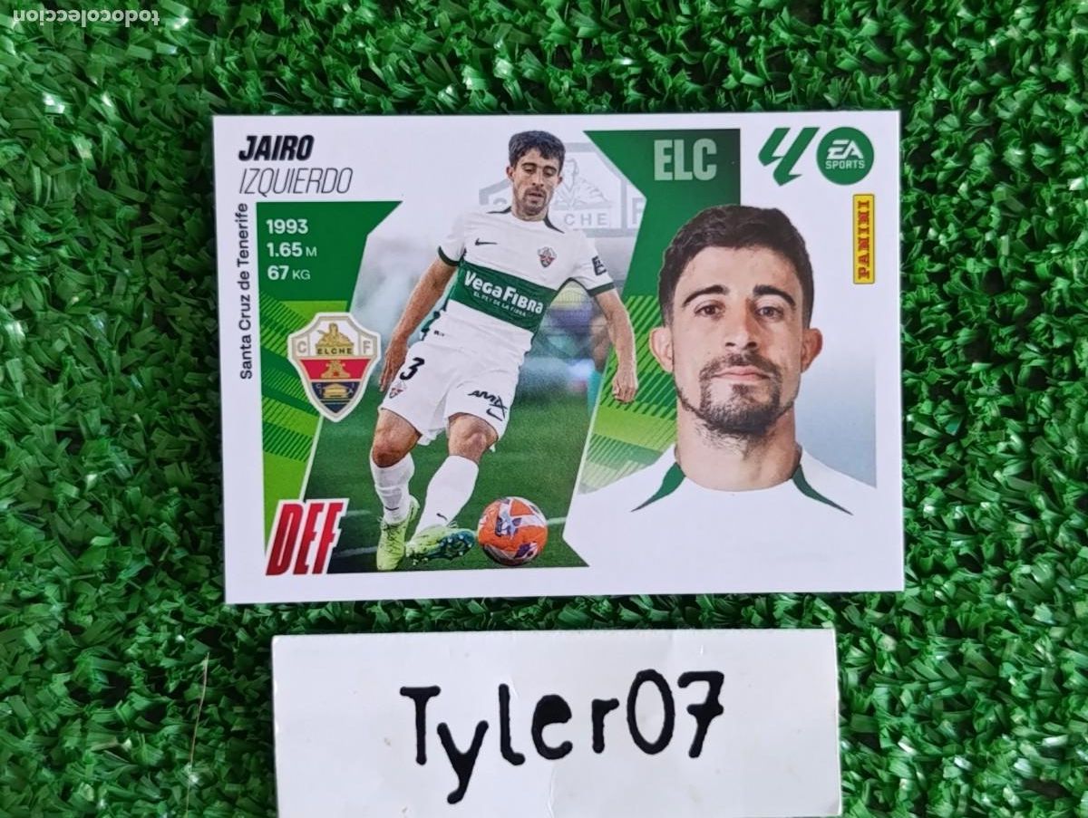 Coleccionismo Cromos antiguos: JAIRO ELCHE 10 LIGA ESTE 2025 2026 25 26