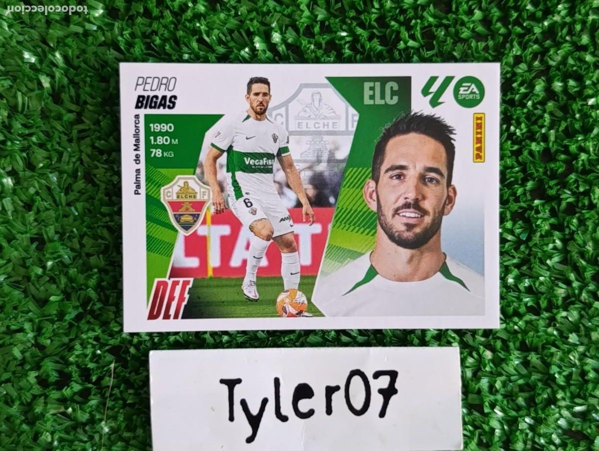 Coleccionismo Cromos antiguos: BIGAS ELCHE 9 LIGA ESTE 2025 2026 25 26