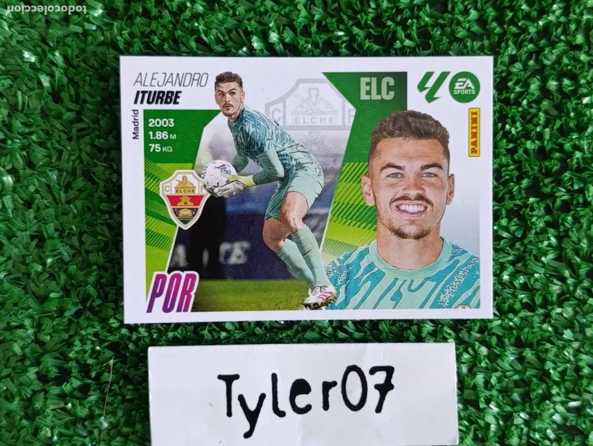 Coleccionismo Cromos antiguos: ITURBE ELCHE 4 LIGA ESTE 2025 2026 25 26