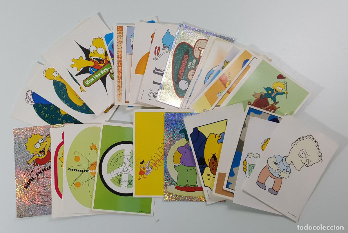 Coleccionismo Cromos antiguos: LOTE 50 CROMOS THE SIMPSON, PANINI 2000, VER DESCRIPCI&Oacute;N