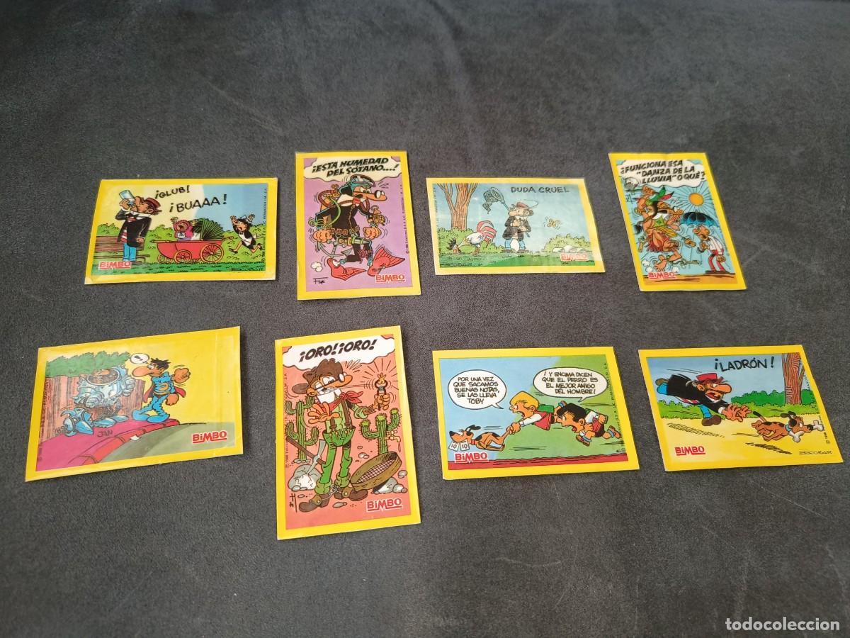 Colecionismo Cromos antigos: Ojo leer ! lote de cromos a&ntilde;os 80 Estrellas del Comic Bimbo . No Bollycao Panrico Phoskitos cropan