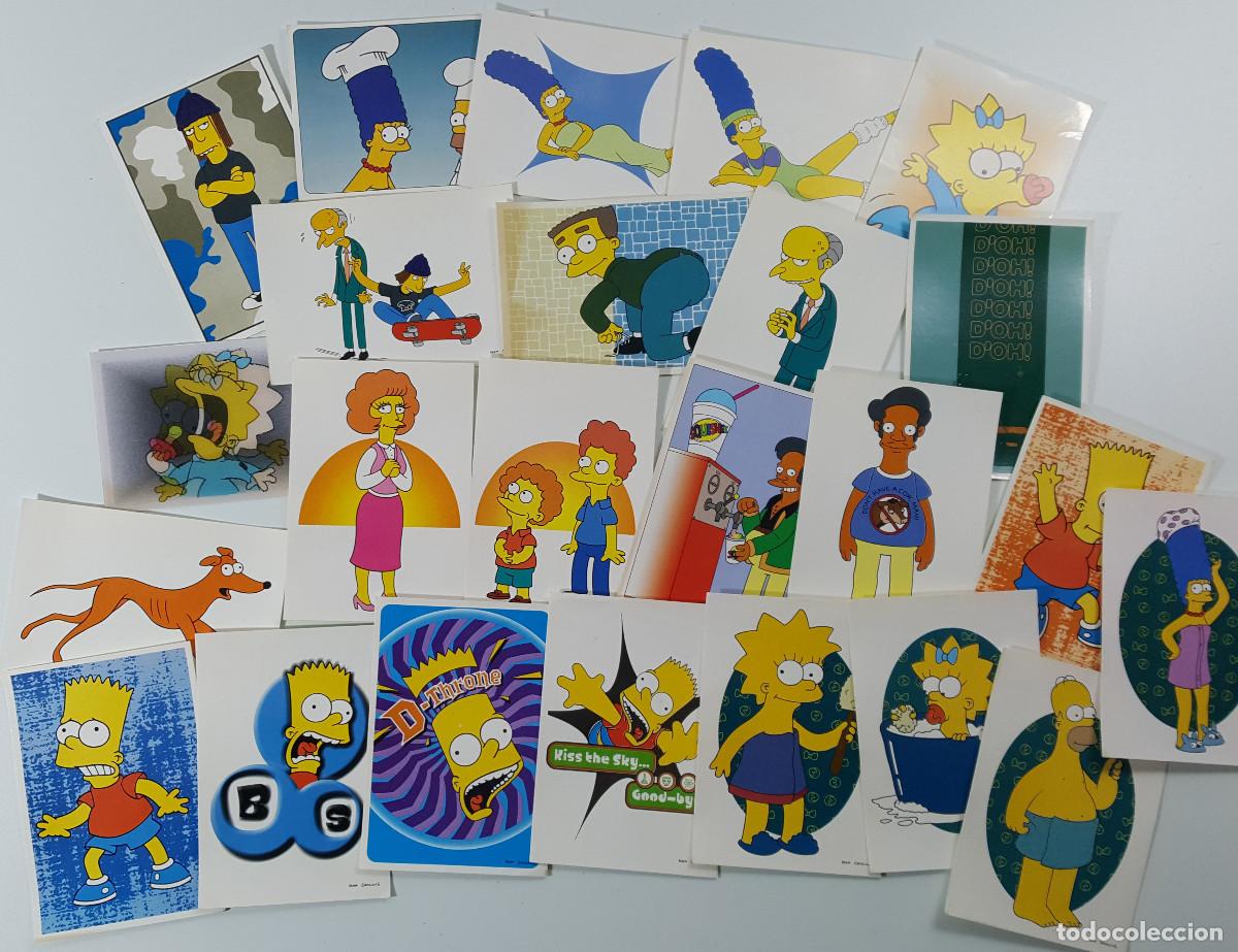 Sammeln alte Sammelbilder: LOTE 23 CROMOS THE SIMPSON, PANINI 2000, VER DESCRIPCI&Oacute;N