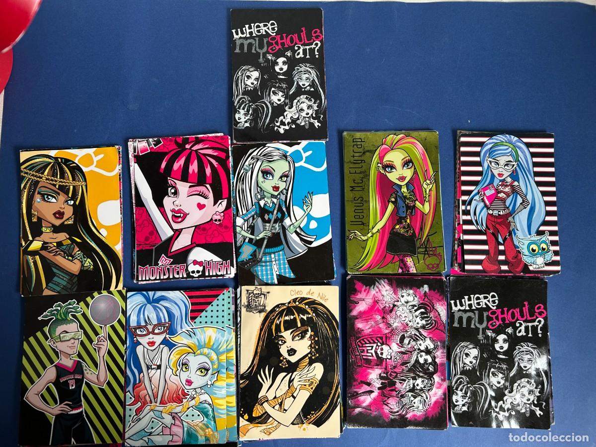 Coleccionismo Cromos antiguos: LOTE DE CROMOS POSTALES MONSTER HIGH