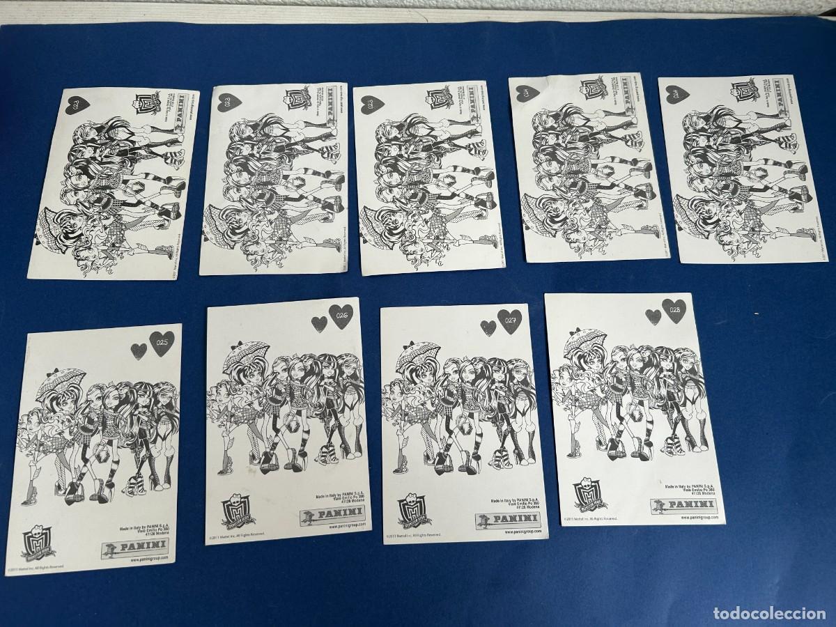 Coleccionismo cromos antiguos: LOTE DE CROMOS POSTALES MONSTER HIGH - Foto 7