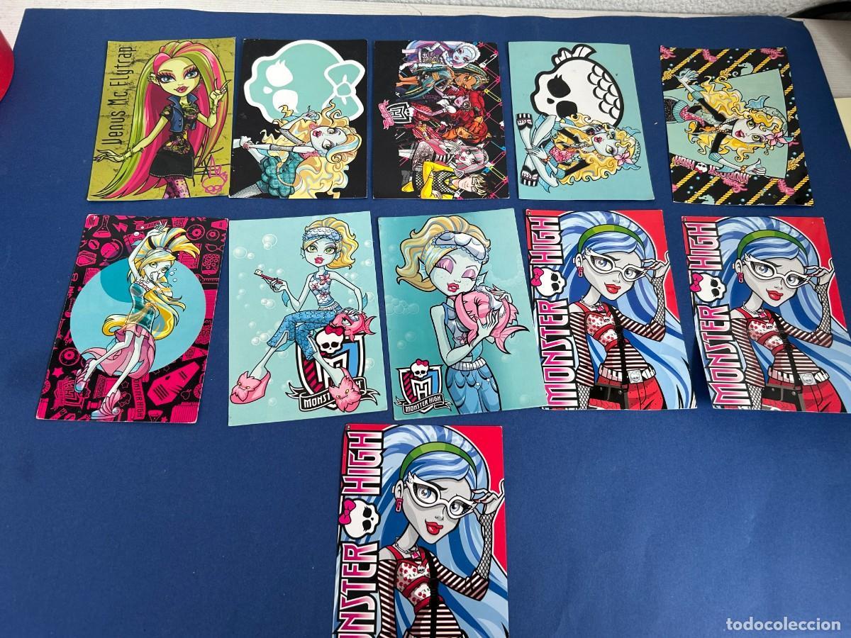 Coleccionismo cromos antiguos: LOTE DE CROMOS POSTALES MONSTER HIGH - Foto 10
