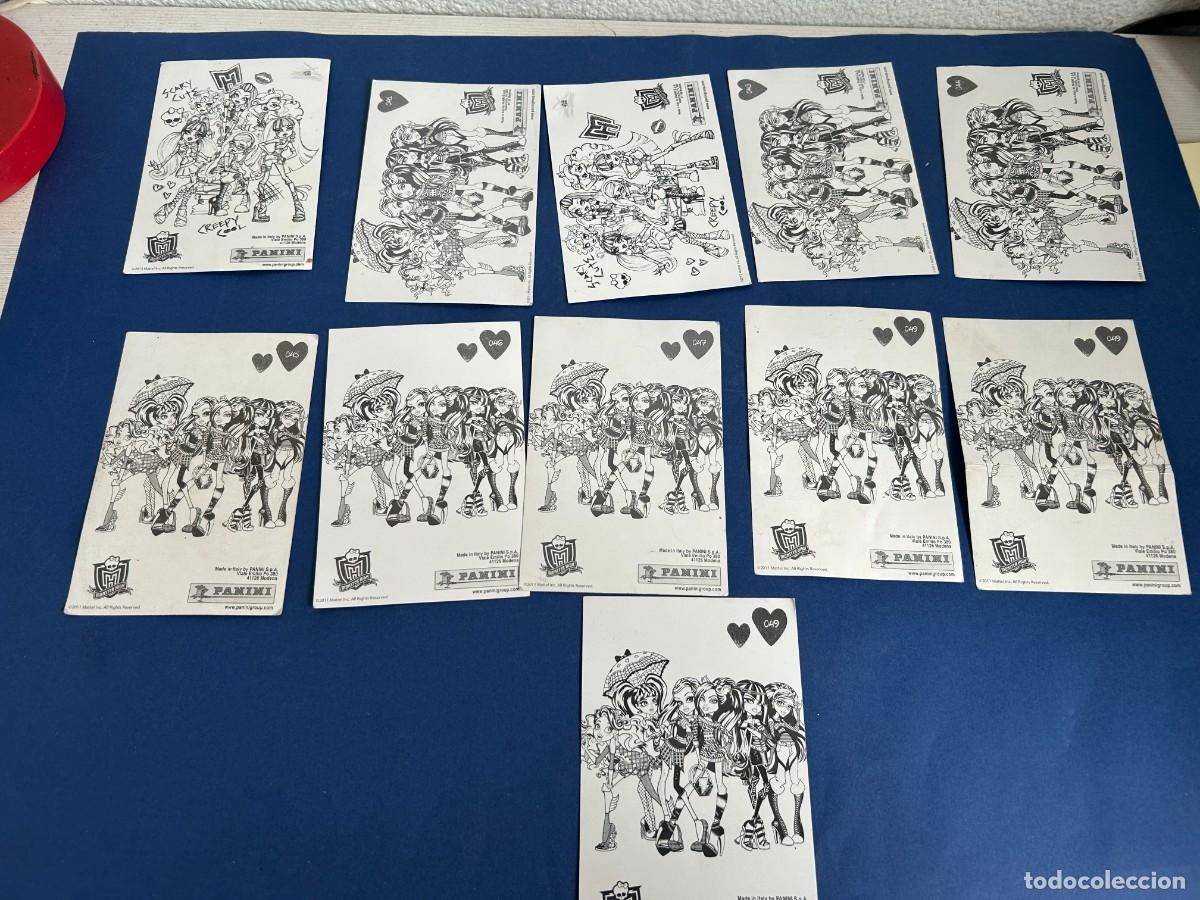 Coleccionismo cromos antiguos: LOTE DE CROMOS POSTALES MONSTER HIGH - Foto 11