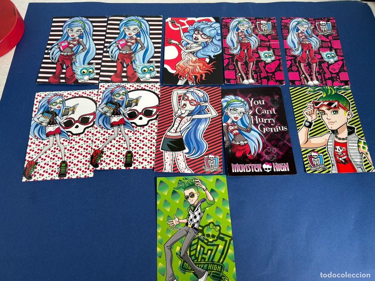 Coleccionismo cromos antiguos: LOTE DE CROMOS POSTALES MONSTER HIGH - Foto 12