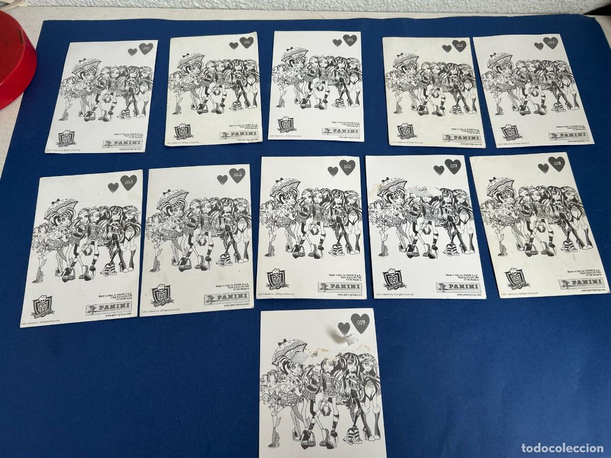 Coleccionismo cromos antiguos: LOTE DE CROMOS POSTALES MONSTER HIGH - Foto 13
