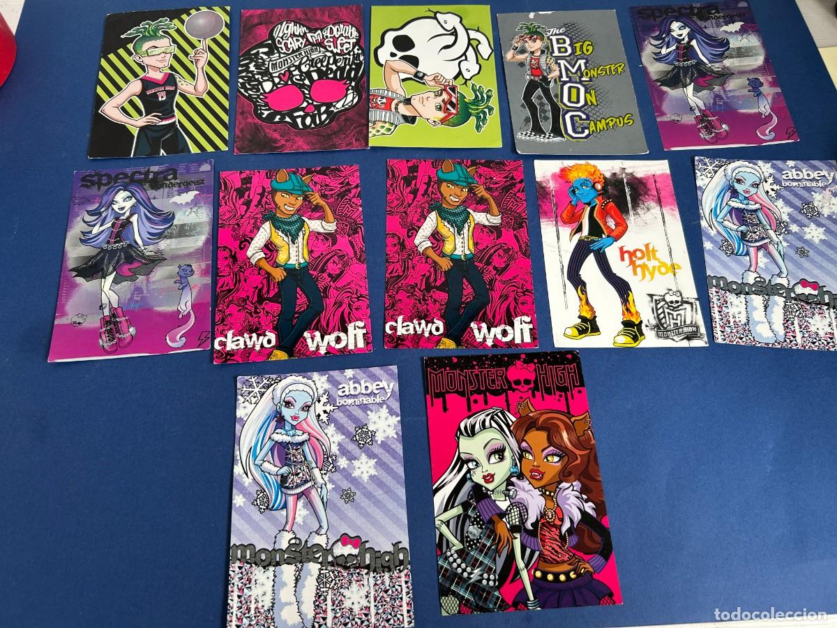 Coleccionismo cromos antiguos: LOTE DE CROMOS POSTALES MONSTER HIGH - Foto 14
