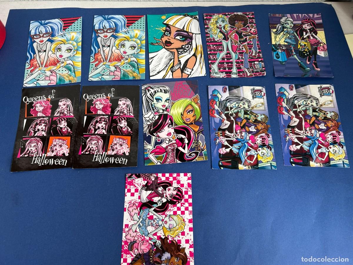 Coleccionismo cromos antiguos: LOTE DE CROMOS POSTALES MONSTER HIGH - Foto 16