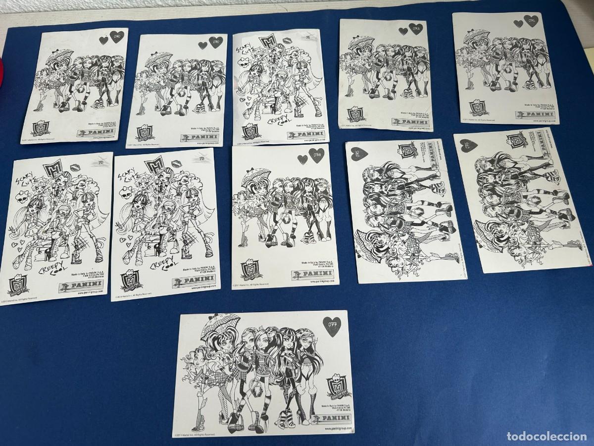 Coleccionismo cromos antiguos: LOTE DE CROMOS POSTALES MONSTER HIGH - Foto 17