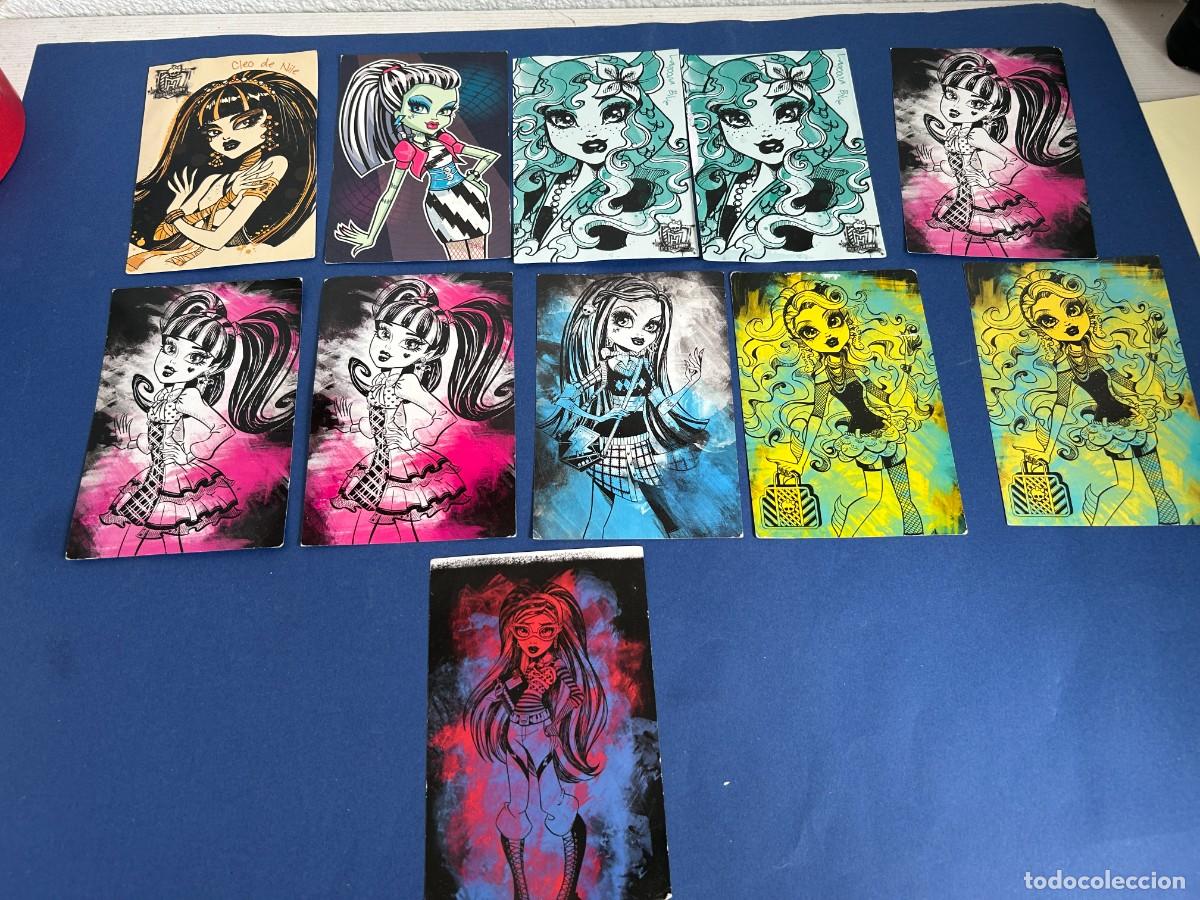 Coleccionismo cromos antiguos: LOTE DE CROMOS POSTALES MONSTER HIGH - Foto 18