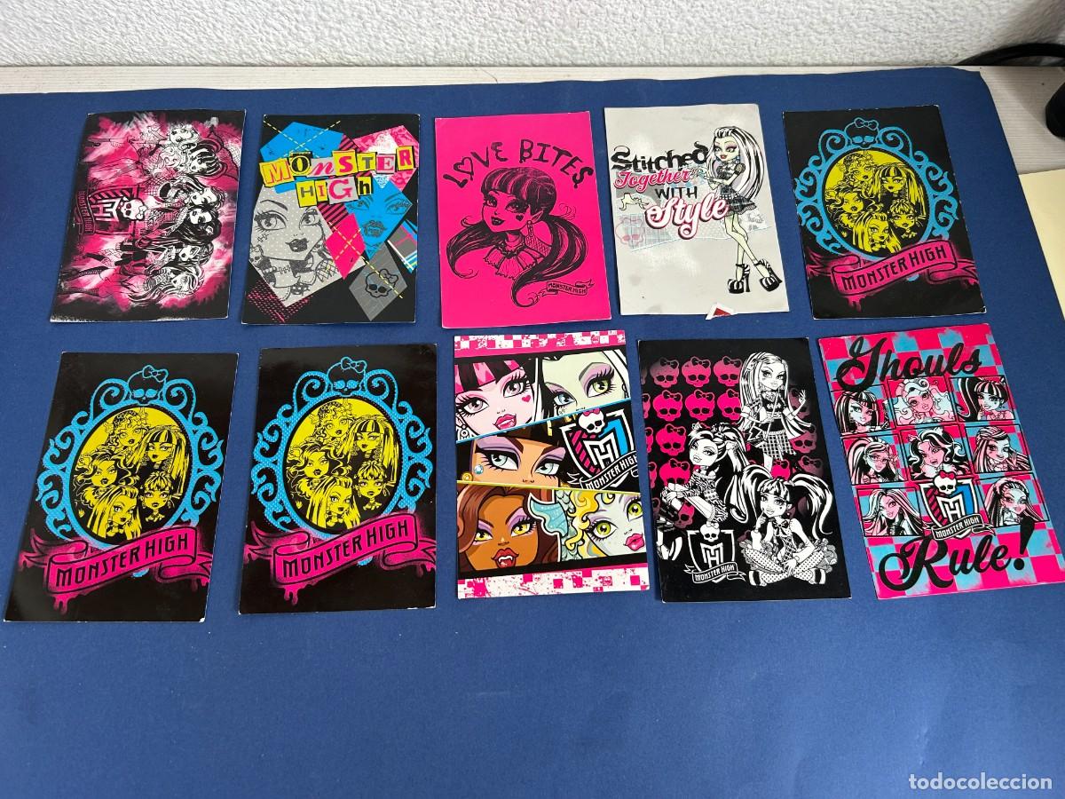 Coleccionismo cromos antiguos: LOTE DE CROMOS POSTALES MONSTER HIGH - Foto 20